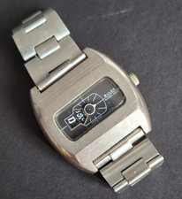 Buler Super Nova vintage 1970s mechanical wind jump hour watch - see description