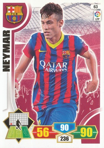 063 neymar brazil - jr, fc