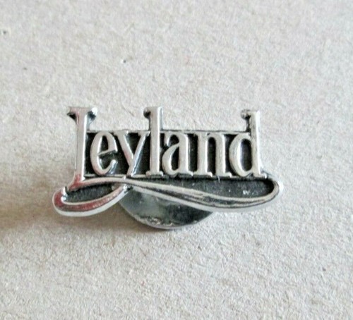 Leyland vintage metal badge - leyland,