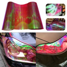 Chameleon Color Changing Tint Sticker Car Headlight Fog Light Protector Film