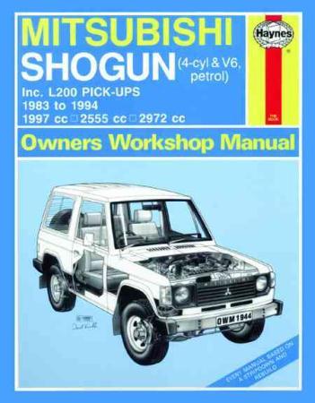 Haynes manual for - haynes, mitsubishi