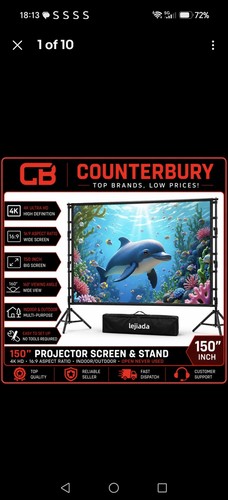150in projector screen - screen, &