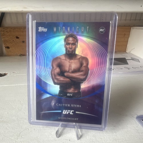Topps midnight ufc gautier - midnight,