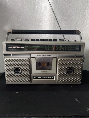 Sharp 5050 vintage - sharp, boombox