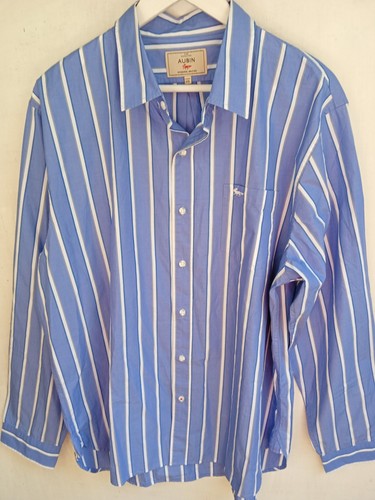 Aubin striped shirt mens - aubin,