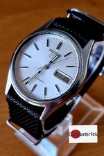 Seiko 7009-3100 Mens Vintage Automatic Watch. 1992. Fully Refurbished & Serviced
