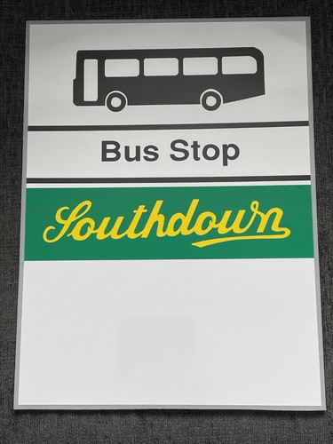 Southdown bus stop - southdown, full