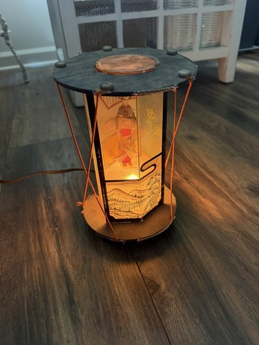 Rare vintage lighted geisha - vintage,