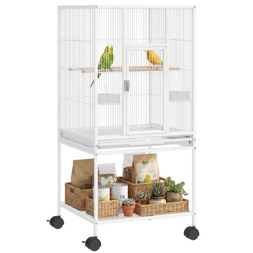 Pawhut bird cage detachable - pawhut,