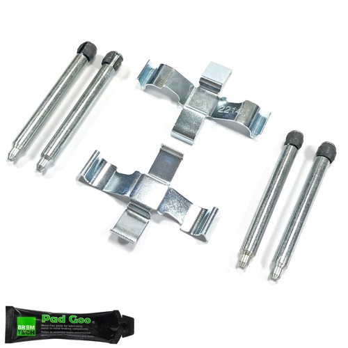 Rear brake pad fitting - fitting,