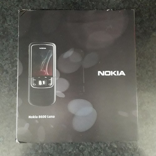 Nokia 8600 luna - nokia, box