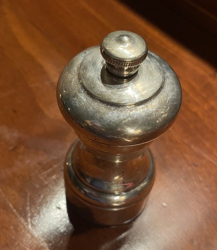 Antique sterling pepper - sterling,