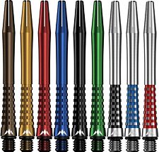 Mission | Atom 13 | 2 Sets (6) | Alloy Shafts, Anodised & Natural Metal 3 Sizes