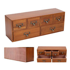 Mini Wooden 6 Drawer Storage