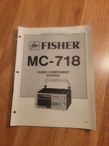 Fisher 718 stereo system - mc,
