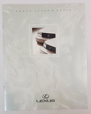 1990 Lexus LS400 & ES250 Sales Brochure 8 1/2" x 11" Near Mint Condition