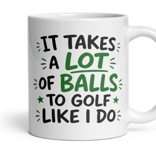 Takes lot balls - of,