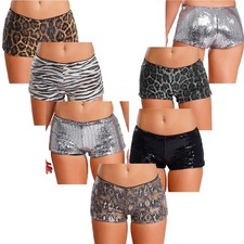 Womens Hot Pants Print