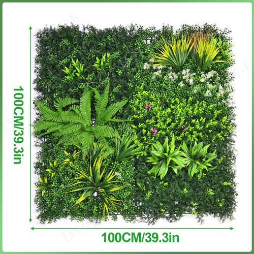 Artificial green living wall - green,
