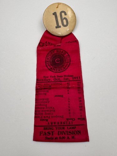 Vintage bicycle race - race, ribbon