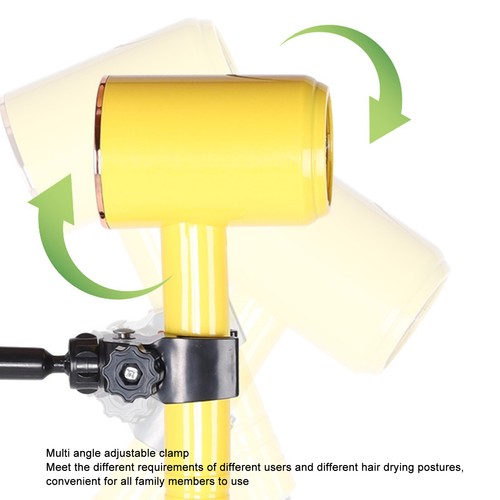Hair dryer stand with clamp - hair,