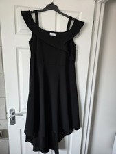 Yours Size 20 Black Dip Hem