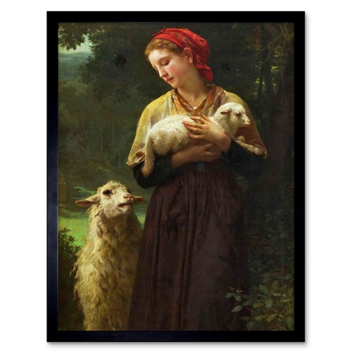 Bouguereau agneau nouveau - l'agneau,