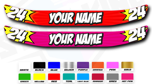 Custom name number - ,