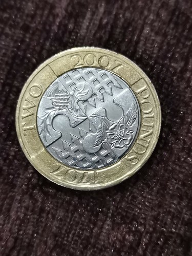 1707 pound coin - 1707,