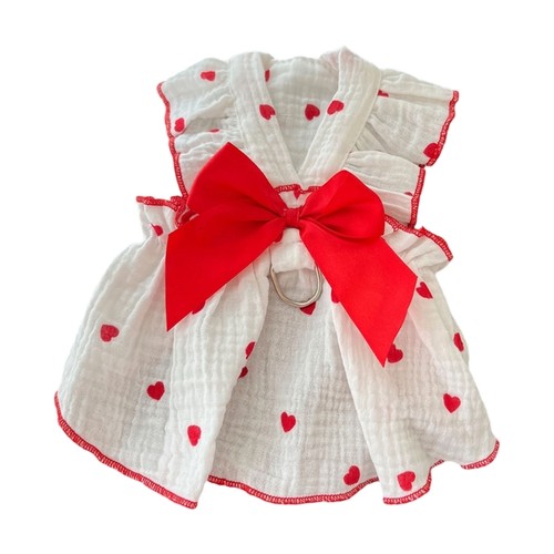 Dog dress clothes - dress, skirt