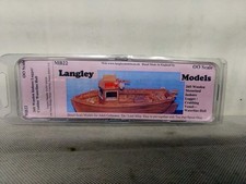 Langley Models MB22 26ft Wooden Inshore Lugger Unpainted Model Kit OO Gauge