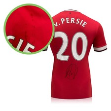 Robin Van Persie Signed Original Man United 2014-15 Shirt. Damaged A