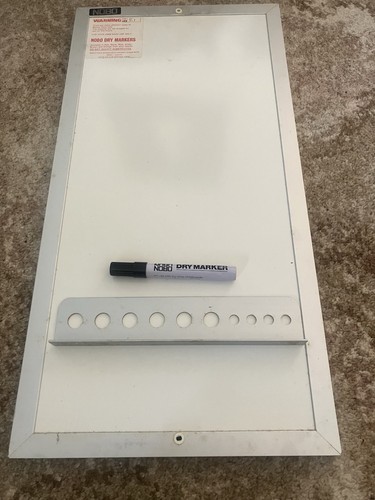 Nobo white board - white,