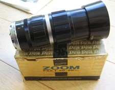 OLYMPUS PEN F FT 50 - 90 mm ZOOM LENS WITH CASE - READ LISTING FULLY