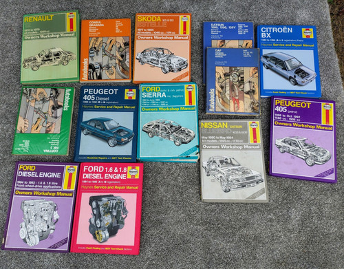 Haynes job lot - haynes, 13