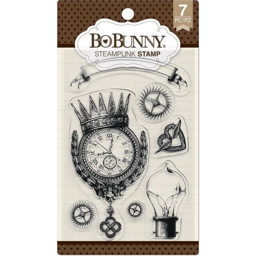 Steampunk clear stamp - steampunk,