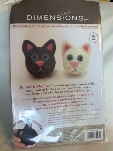Round woolies cats needle - woolies,