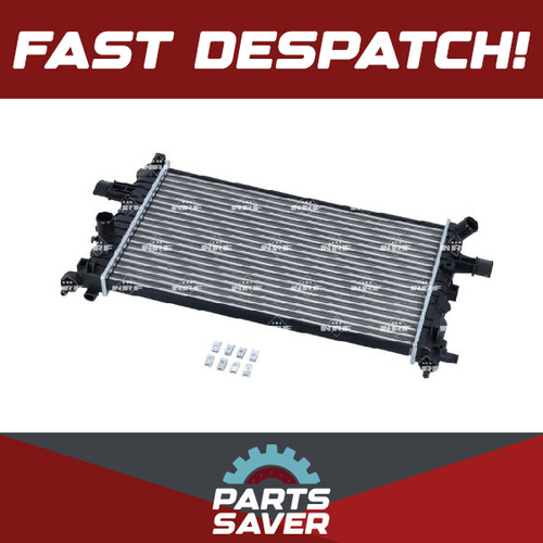 Radiator fits vauxhall astra - radiator, h