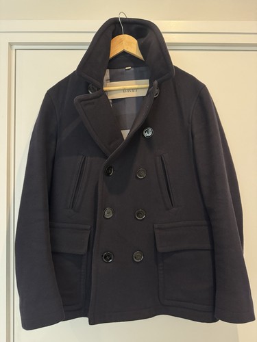 Burberry brit navy pea - pea, coat