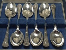 6 Ornate Victorian Sterling