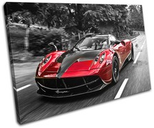 Pagani Huayra Exotic Supercar Cars SINGLE CANVAS WALL ART Picture Print