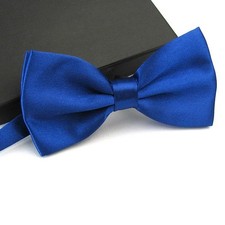 Bow Tie Neck Men Satin Fancy