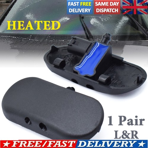 2pcs windscreen heated washer - heated,