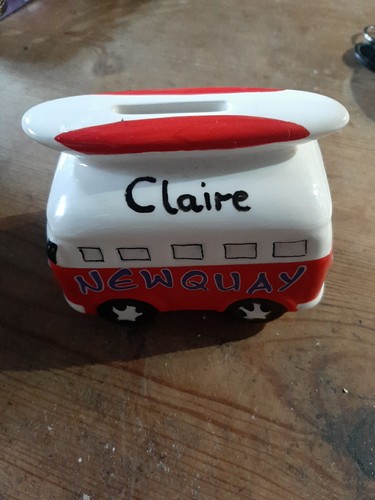 Decorative ceramic money box