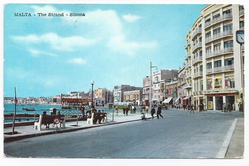 Malta the strand silema - the,