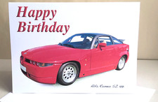 Alfa Romeo SZ 1991 - 5x7in