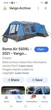Vango Rome 550xl Airbeam Tent