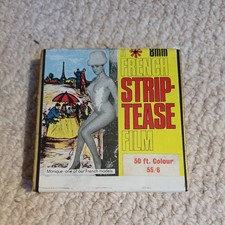  Super 8 mm French strip tease