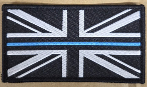 Union jack badge thin blue - jack,