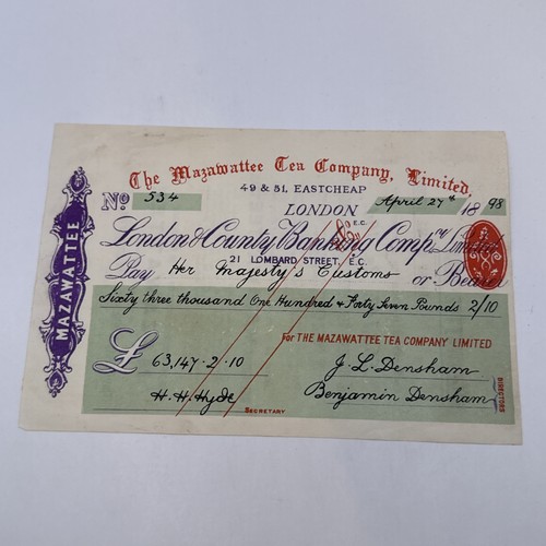 1898 the mazawattee - 1898,